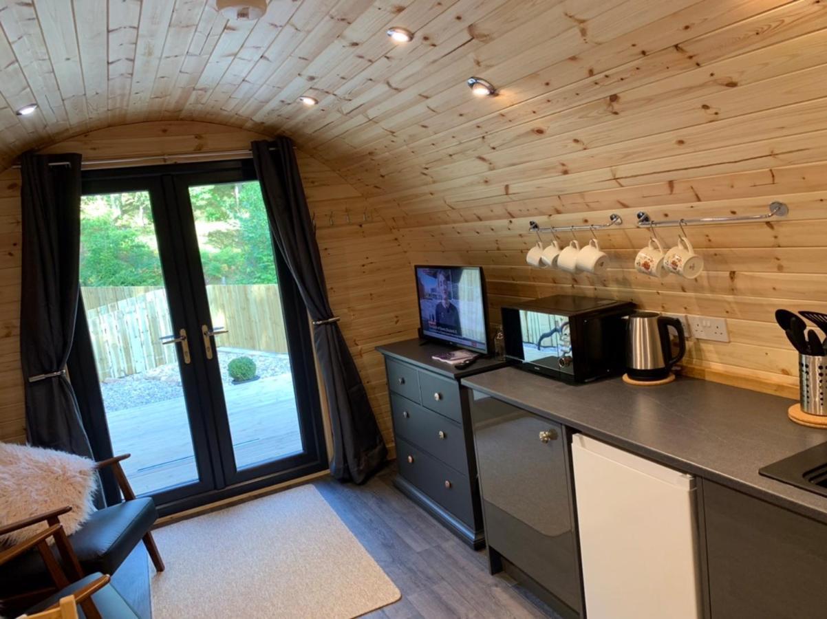Loch Ness Woodland Pods Hotel Drumnadrochit Bagian luar foto