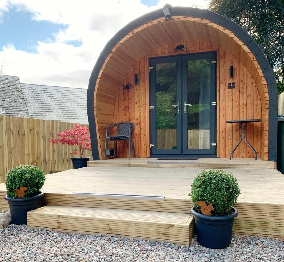 Loch Ness Woodland Pods Hotel Drumnadrochit Bagian luar foto