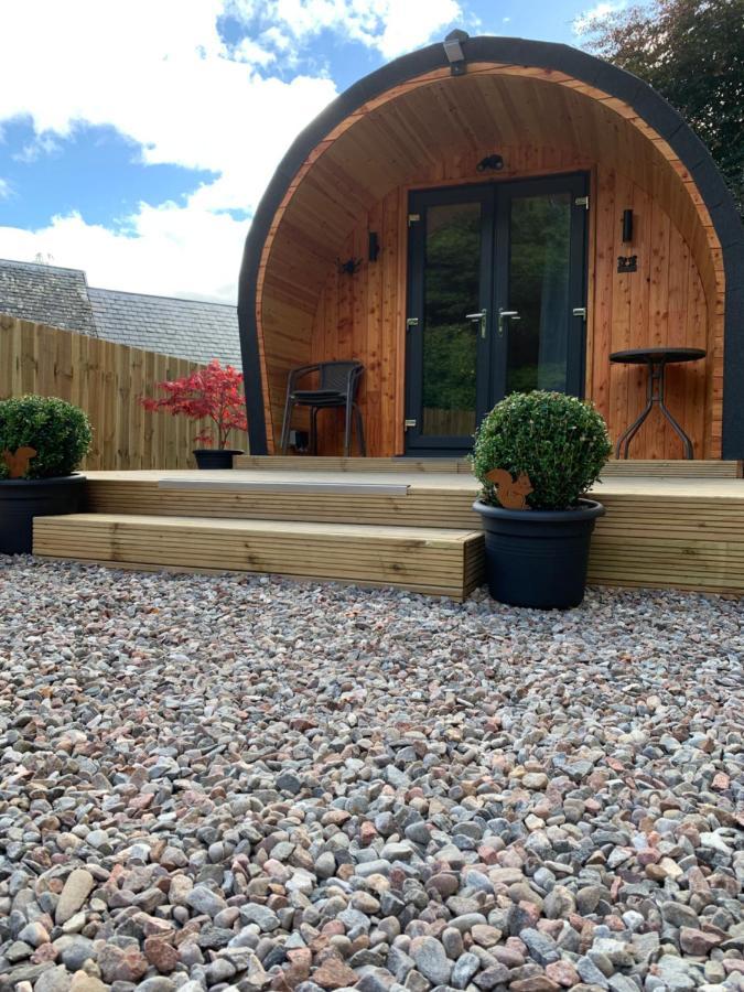 Loch Ness Woodland Pods Hotel Drumnadrochit Bagian luar foto